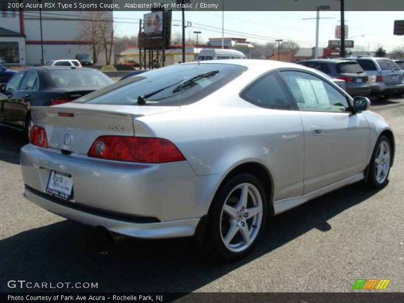 Alabaster Silver Metallic / Ebony 2006 Acura RSX Type S Sports Coupe