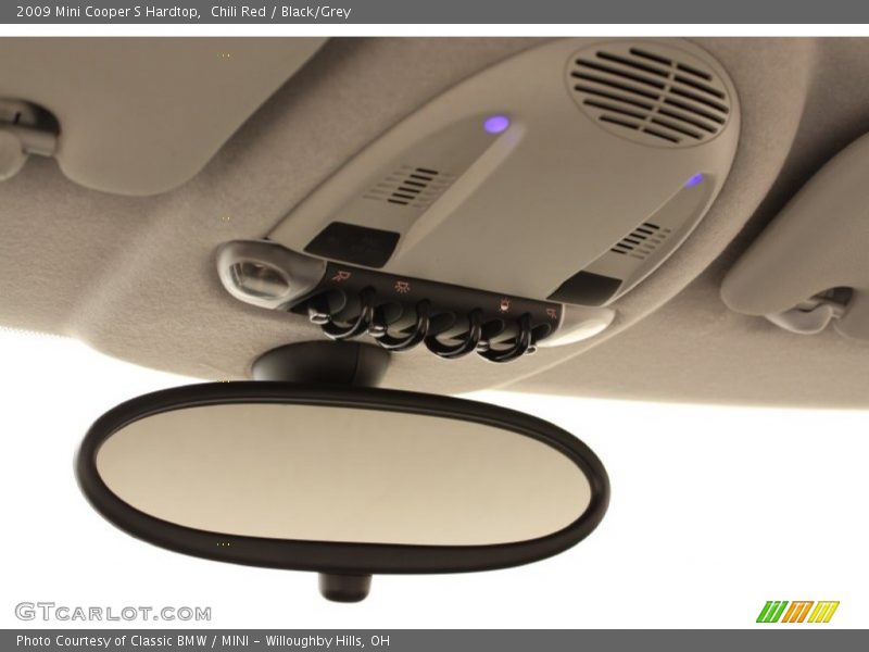 Chili Red / Black/Grey 2009 Mini Cooper S Hardtop