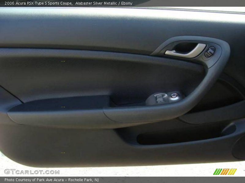 Alabaster Silver Metallic / Ebony 2006 Acura RSX Type S Sports Coupe