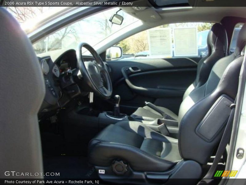 Alabaster Silver Metallic / Ebony 2006 Acura RSX Type S Sports Coupe