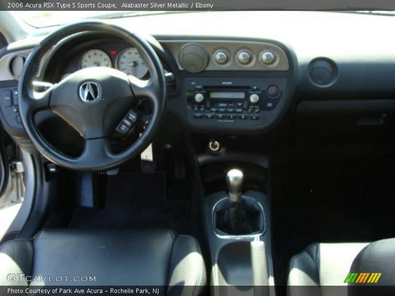 Alabaster Silver Metallic / Ebony 2006 Acura RSX Type S Sports Coupe