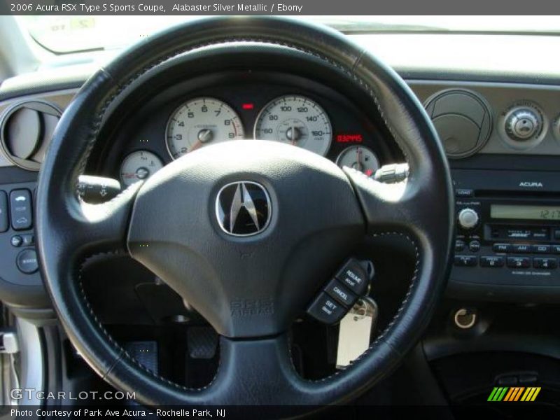 Alabaster Silver Metallic / Ebony 2006 Acura RSX Type S Sports Coupe