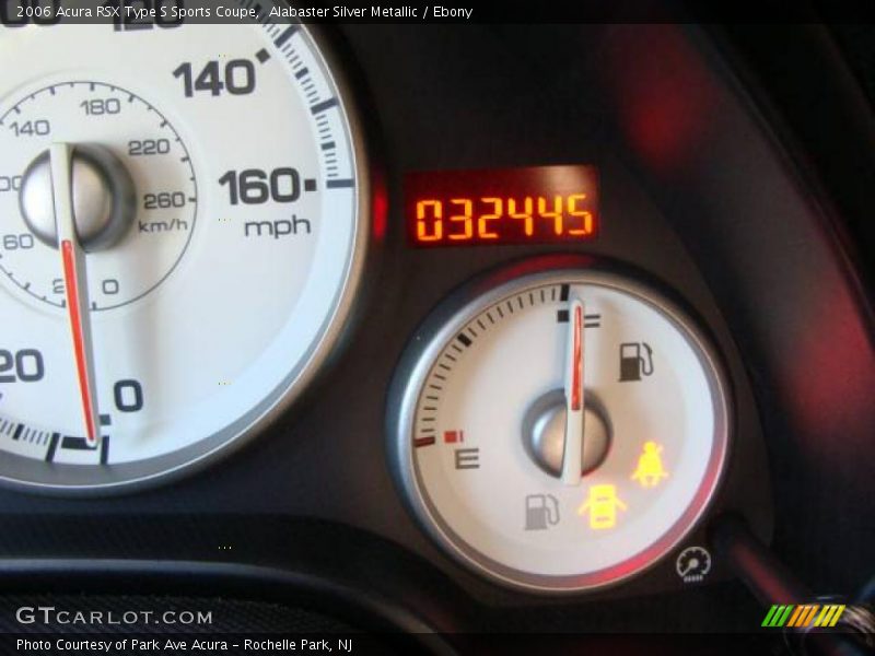 Alabaster Silver Metallic / Ebony 2006 Acura RSX Type S Sports Coupe