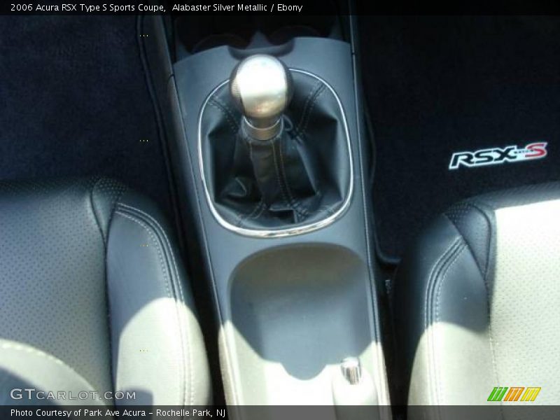 Alabaster Silver Metallic / Ebony 2006 Acura RSX Type S Sports Coupe