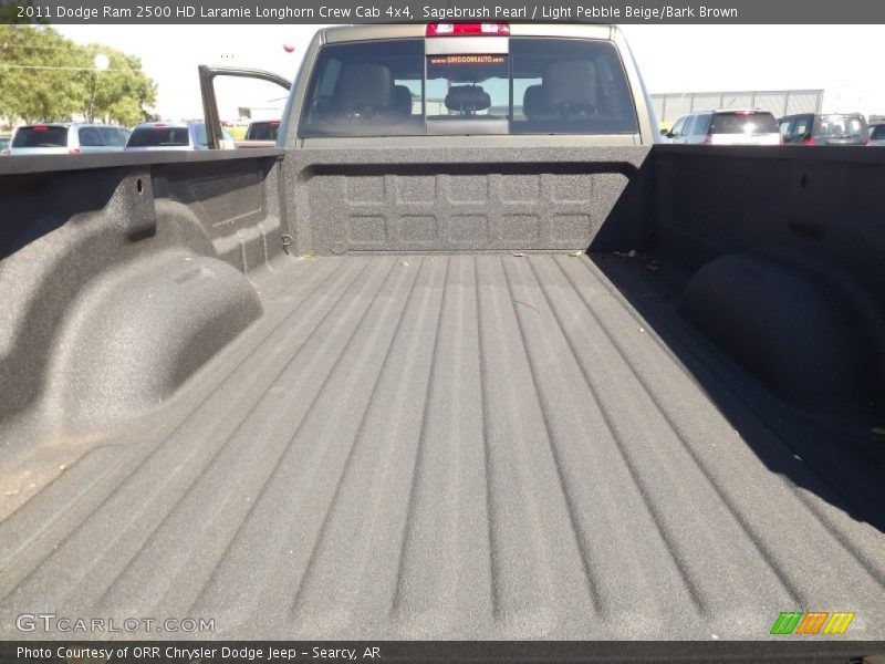 Sagebrush Pearl / Light Pebble Beige/Bark Brown 2011 Dodge Ram 2500 HD Laramie Longhorn Crew Cab 4x4