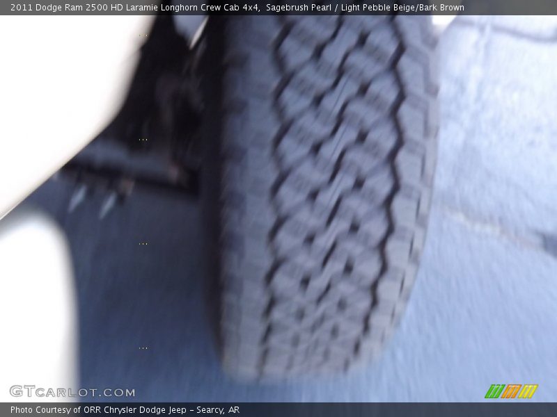 Sagebrush Pearl / Light Pebble Beige/Bark Brown 2011 Dodge Ram 2500 HD Laramie Longhorn Crew Cab 4x4