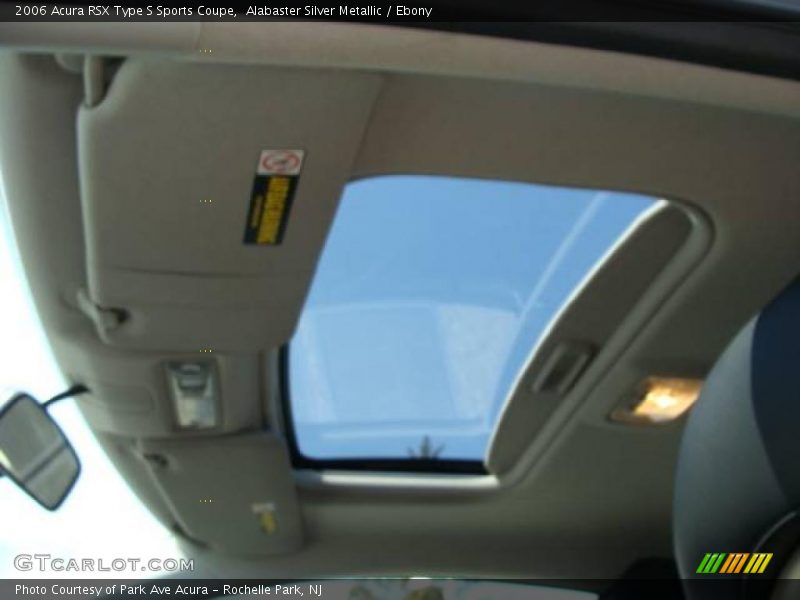 Alabaster Silver Metallic / Ebony 2006 Acura RSX Type S Sports Coupe