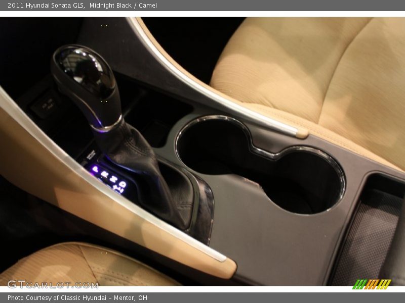 Midnight Black / Camel 2011 Hyundai Sonata GLS