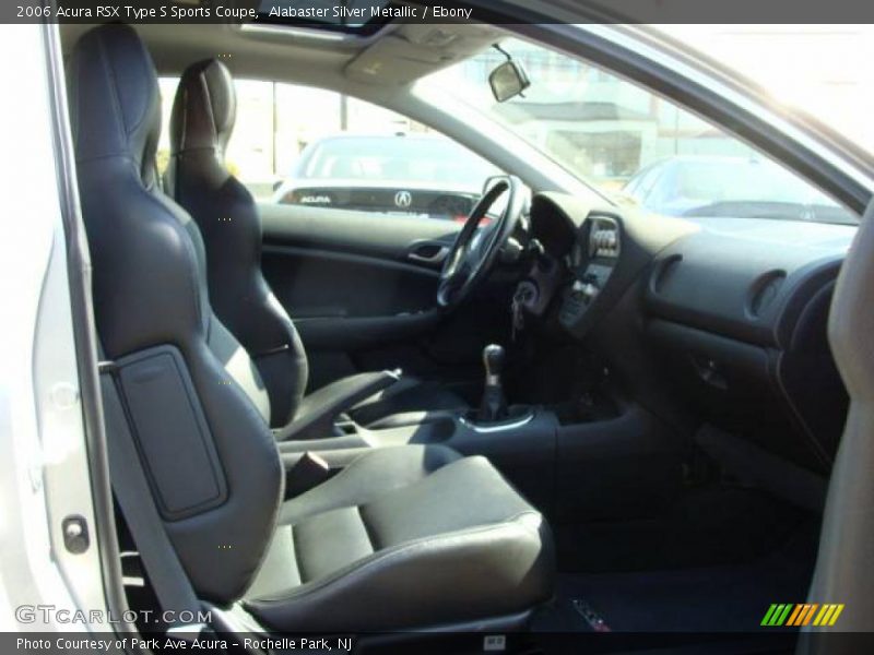 Alabaster Silver Metallic / Ebony 2006 Acura RSX Type S Sports Coupe