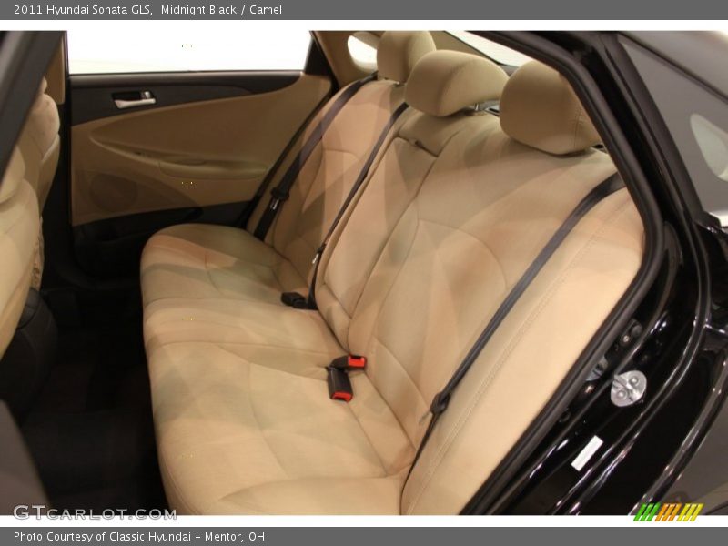 Midnight Black / Camel 2011 Hyundai Sonata GLS