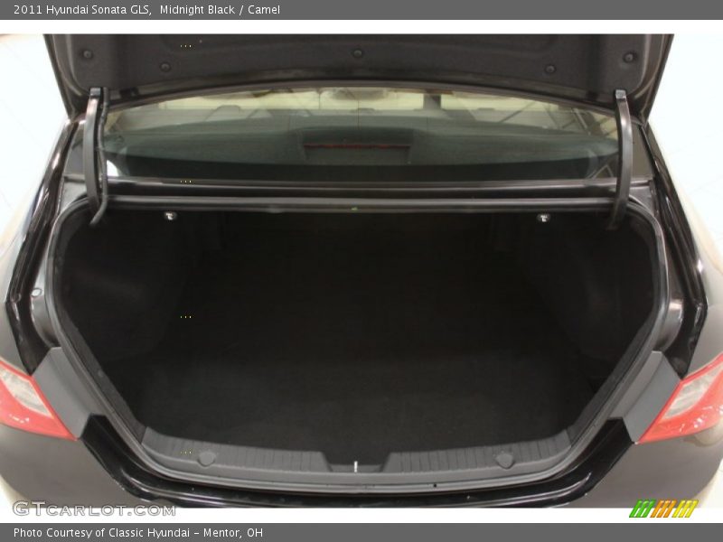 Midnight Black / Camel 2011 Hyundai Sonata GLS