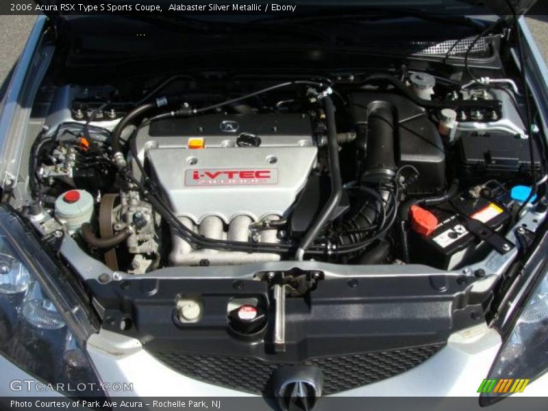 Alabaster Silver Metallic / Ebony 2006 Acura RSX Type S Sports Coupe