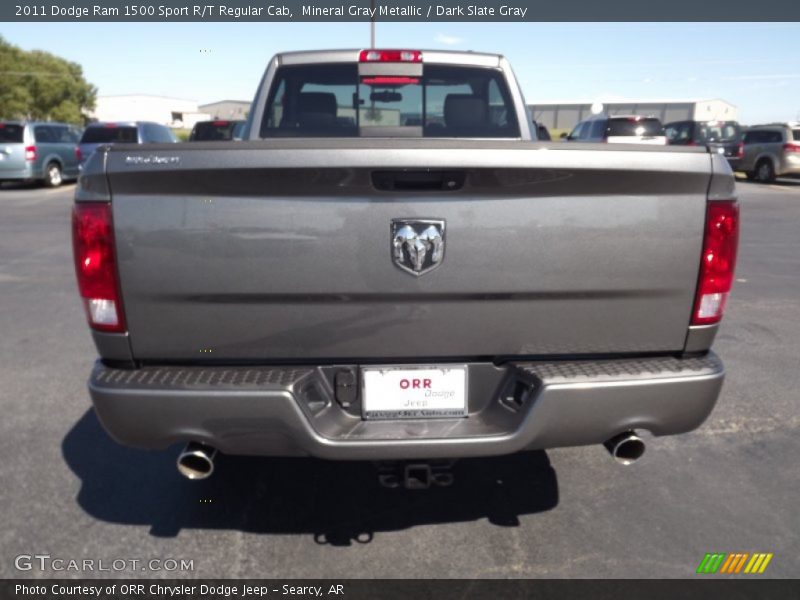 Mineral Gray Metallic / Dark Slate Gray 2011 Dodge Ram 1500 Sport R/T Regular Cab