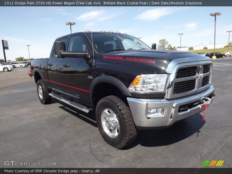 Front 3/4 View of 2011 Ram 2500 HD Power Wagon Crew Cab 4x4