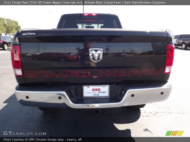 Brilliant Black Crystal Pearl / Dark Slate/Medium Graystone 2011 Dodge Ram 2500 HD Power Wagon Crew Cab 4x4