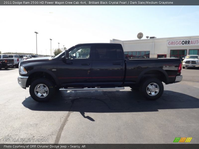 Brilliant Black Crystal Pearl / Dark Slate/Medium Graystone 2011 Dodge Ram 2500 HD Power Wagon Crew Cab 4x4