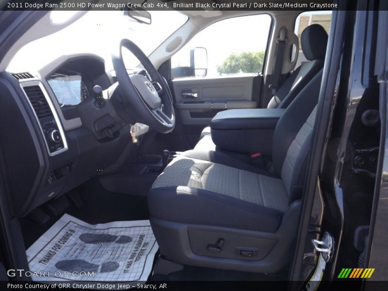 2011 Ram 2500 HD Power Wagon Crew Cab 4x4 Dark Slate/Medium Graystone Interior