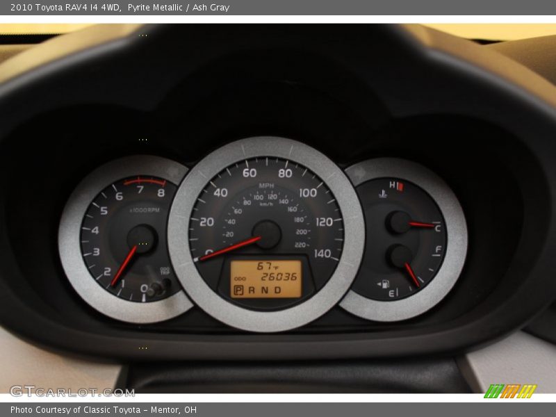 Pyrite Metallic / Ash Gray 2010 Toyota RAV4 I4 4WD