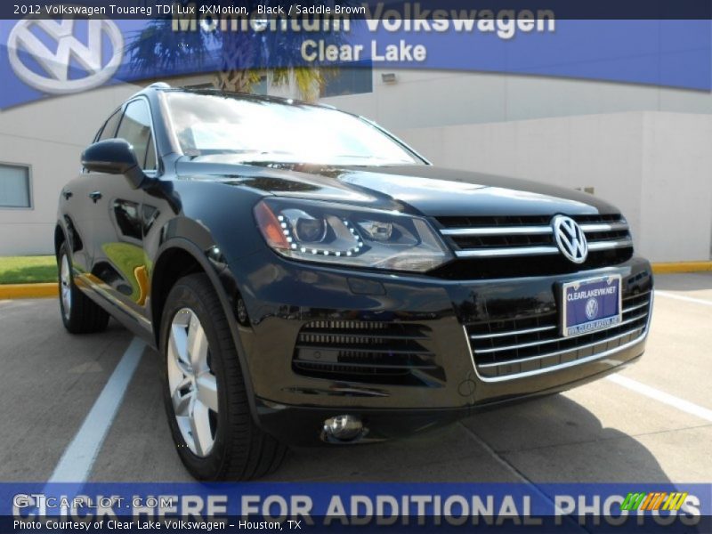 Black / Saddle Brown 2012 Volkswagen Touareg TDI Lux 4XMotion