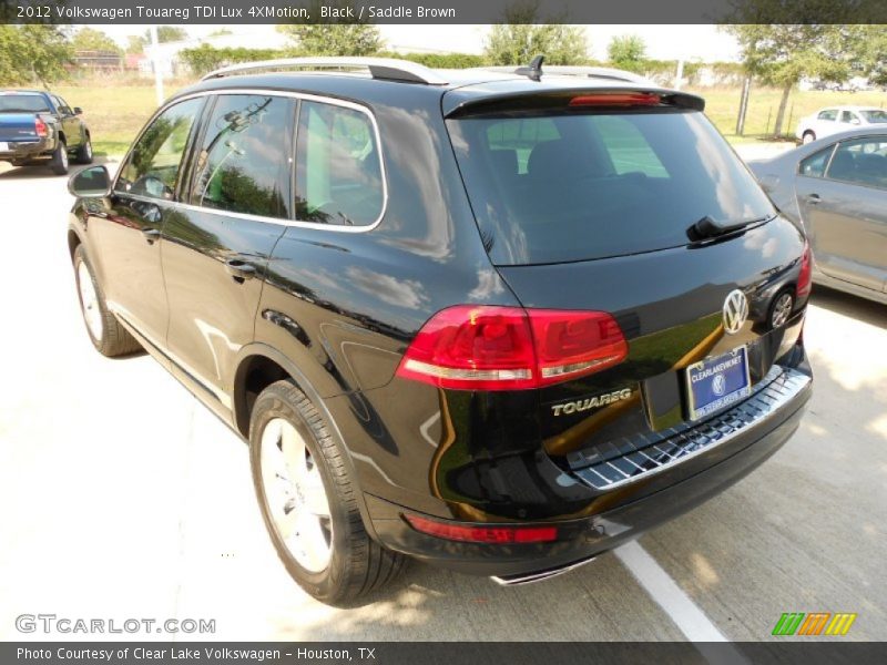 Black / Saddle Brown 2012 Volkswagen Touareg TDI Lux 4XMotion