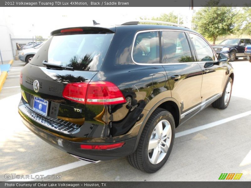 Black / Saddle Brown 2012 Volkswagen Touareg TDI Lux 4XMotion