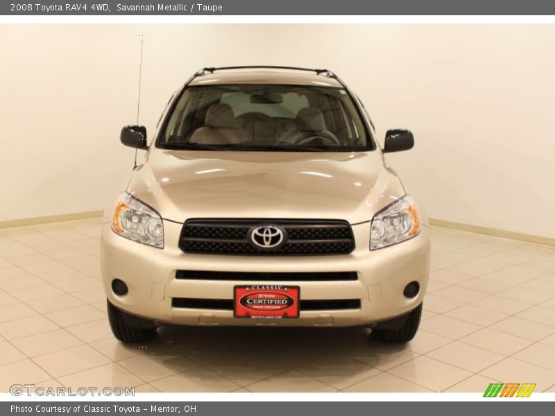 Savannah Metallic / Taupe 2008 Toyota RAV4 4WD