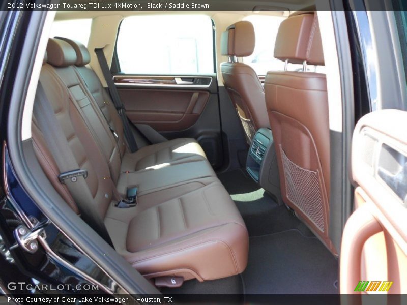  2012 Touareg TDI Lux 4XMotion Saddle Brown Interior