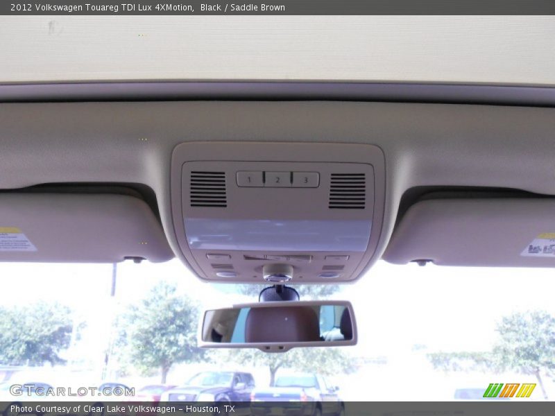 Black / Saddle Brown 2012 Volkswagen Touareg TDI Lux 4XMotion