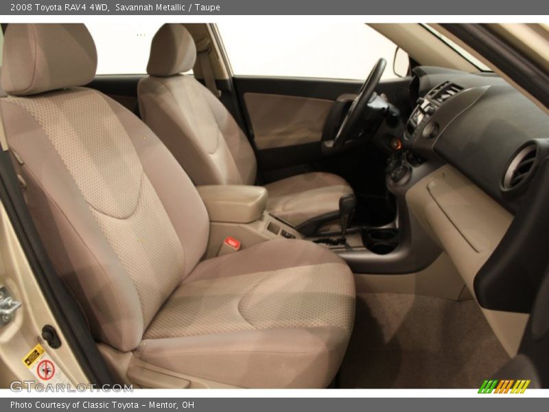 Savannah Metallic / Taupe 2008 Toyota RAV4 4WD