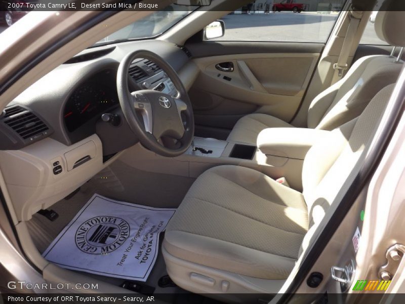Desert Sand Mica / Bisque 2007 Toyota Camry LE