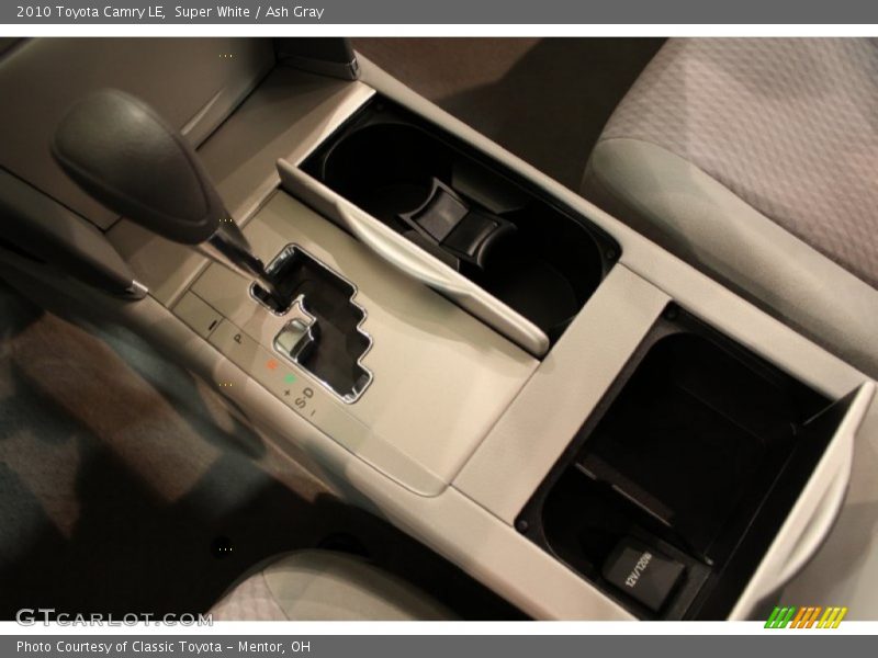 Super White / Ash Gray 2010 Toyota Camry LE