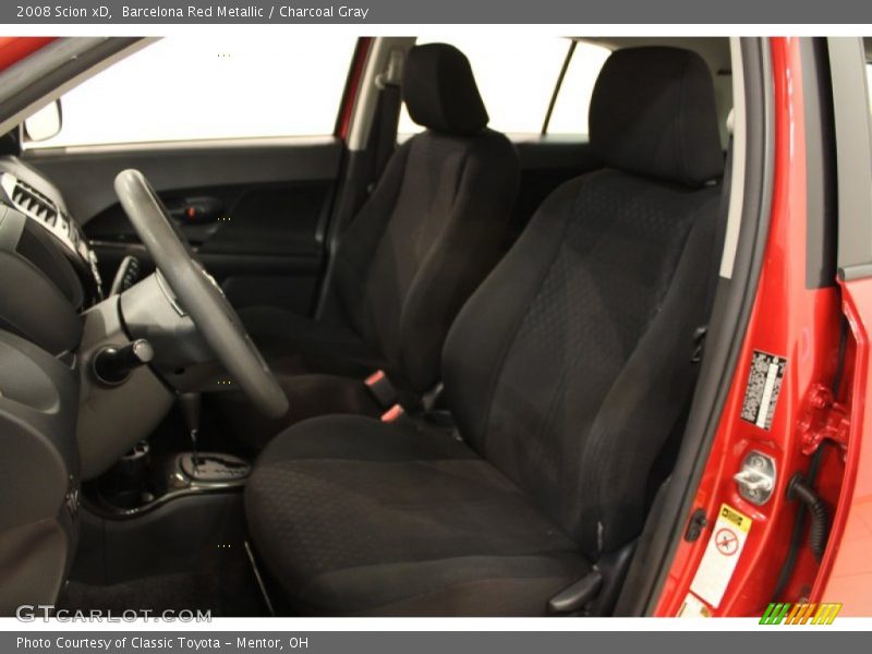 Barcelona Red Metallic / Charcoal Gray 2008 Scion xD