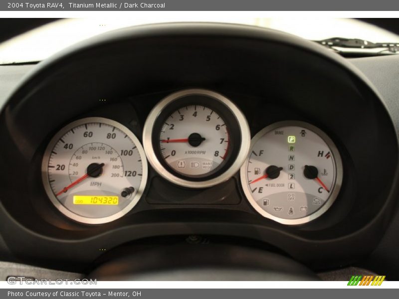 Titanium Metallic / Dark Charcoal 2004 Toyota RAV4