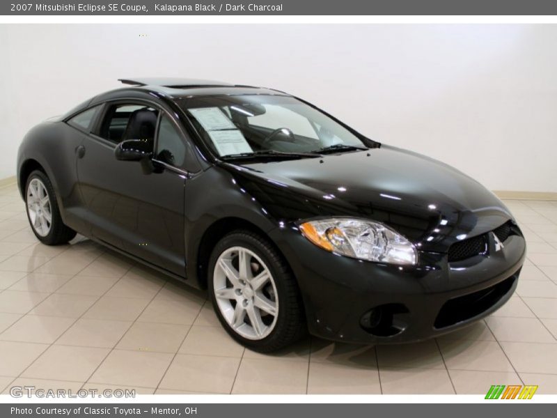 Kalapana Black / Dark Charcoal 2007 Mitsubishi Eclipse SE Coupe
