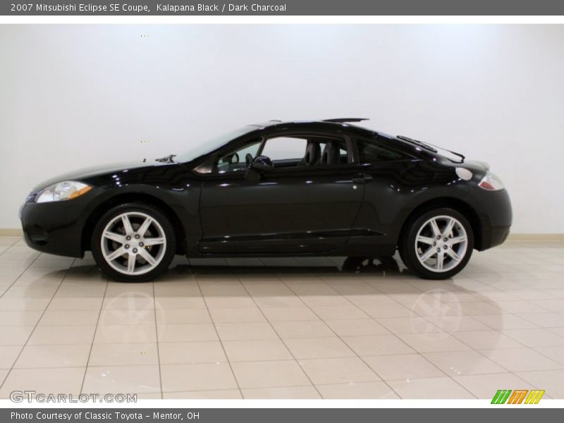 Kalapana Black / Dark Charcoal 2007 Mitsubishi Eclipse SE Coupe