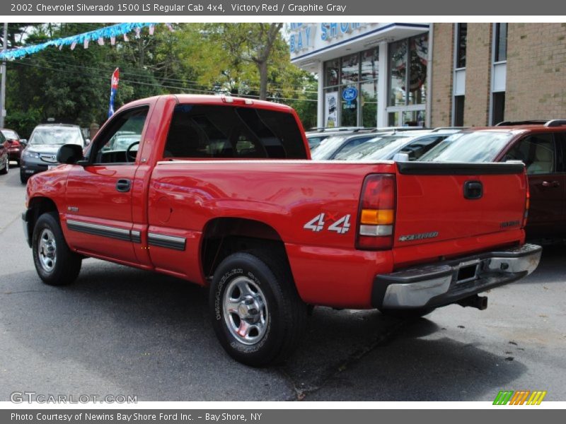  2002 Silverado 1500 LS Regular Cab 4x4 Victory Red