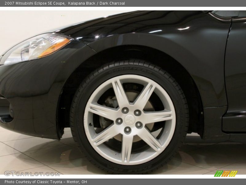 Kalapana Black / Dark Charcoal 2007 Mitsubishi Eclipse SE Coupe