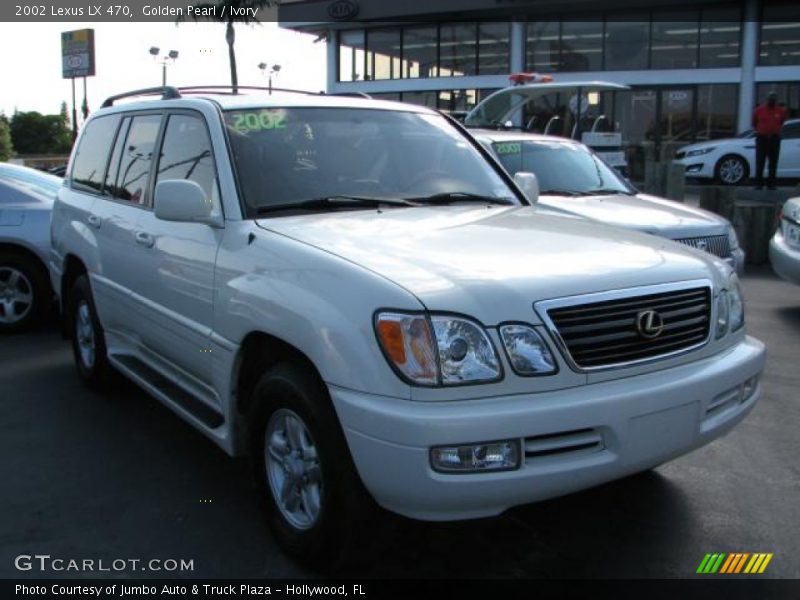 Golden Pearl / Ivory 2002 Lexus LX 470