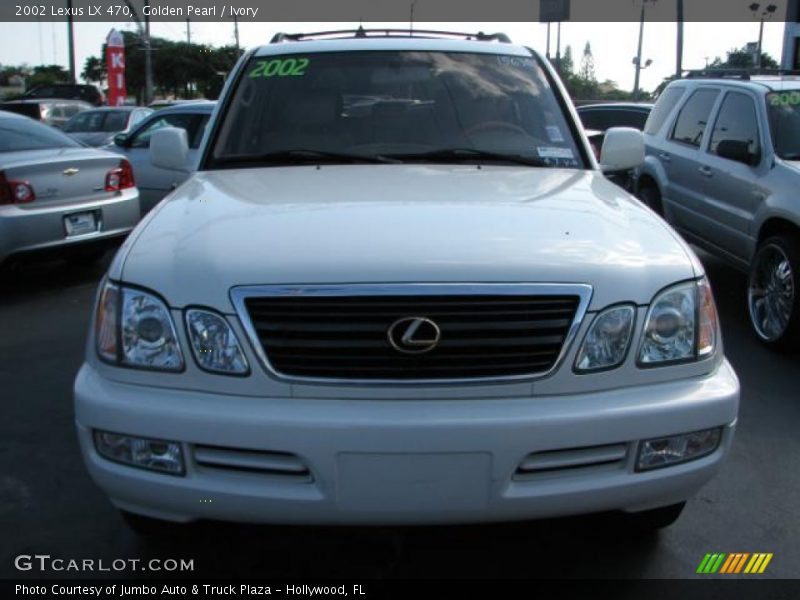 Golden Pearl / Ivory 2002 Lexus LX 470