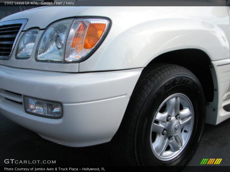 Golden Pearl / Ivory 2002 Lexus LX 470