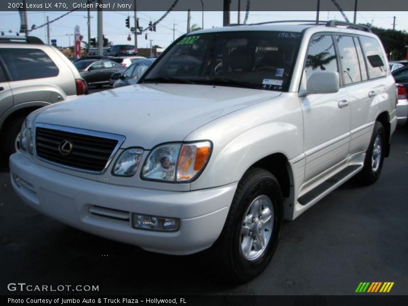Golden Pearl / Ivory 2002 Lexus LX 470