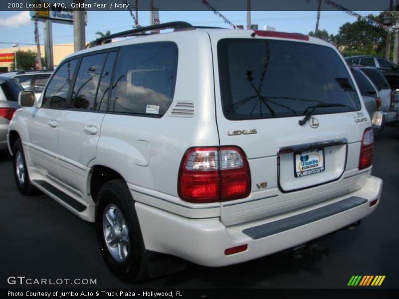 Golden Pearl / Ivory 2002 Lexus LX 470