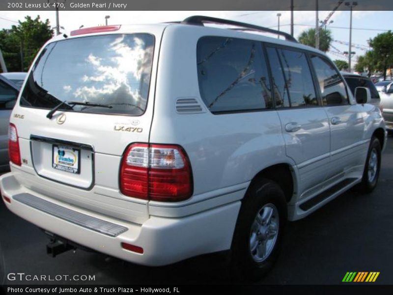 Golden Pearl / Ivory 2002 Lexus LX 470
