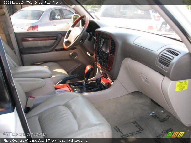 Golden Pearl / Ivory 2002 Lexus LX 470
