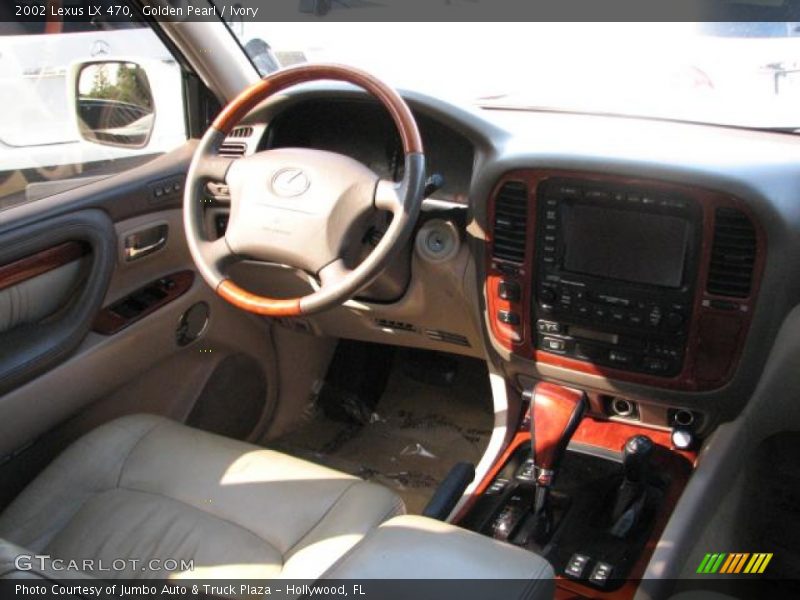 Golden Pearl / Ivory 2002 Lexus LX 470