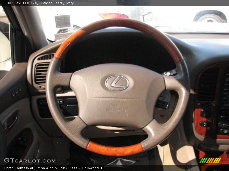 Golden Pearl / Ivory 2002 Lexus LX 470
