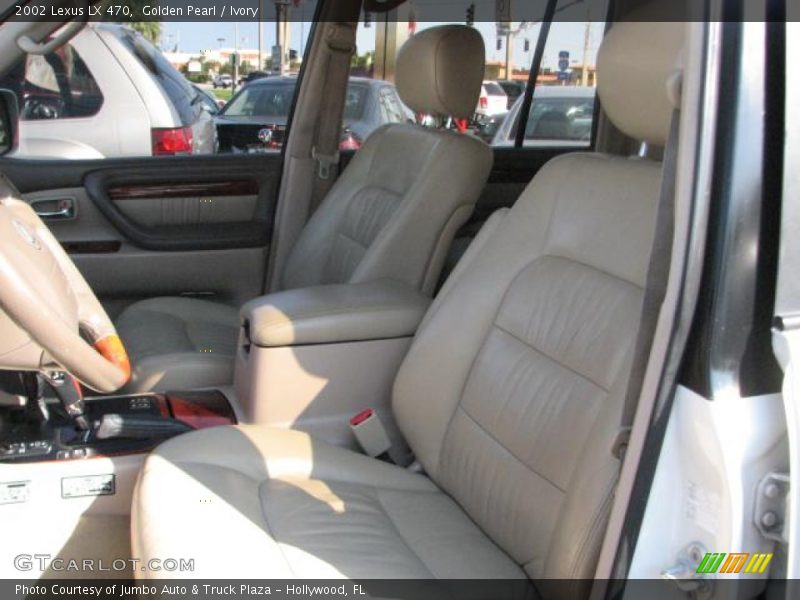 Golden Pearl / Ivory 2002 Lexus LX 470