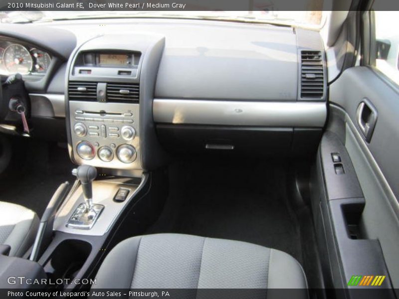 Dover White Pearl / Medium Gray 2010 Mitsubishi Galant FE