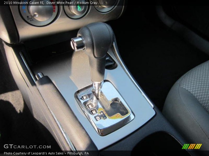 Dover White Pearl / Medium Gray 2010 Mitsubishi Galant FE
