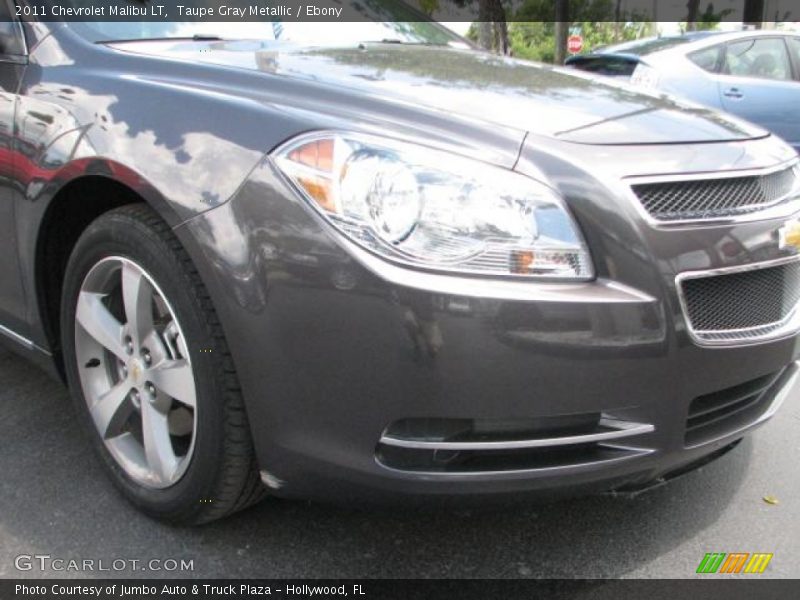 Taupe Gray Metallic / Ebony 2011 Chevrolet Malibu LT